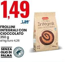 Frollini Integrali Con Cioccolato