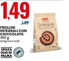 Frollini Integrali Con Cioccolato