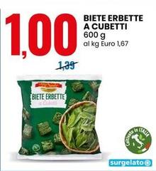 Biete Erbette A Cubetti