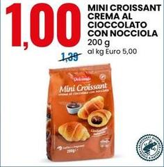 Mini Croissant Crema Al Cioccolato Con Nocciola