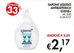 Igiene + - Sapone Liquido Antibatterico