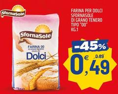 Sfornasole - Farina Per Dolci  Di Grano Tenero Tipo 