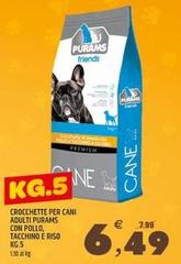 Purina - Crocchette Per Cani Adult Purams Con Pollo, Tacchino E Riso