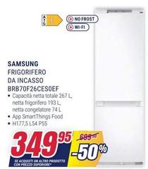 Samsung - Frigorifero Da Incasso BRB70F26CESOEF