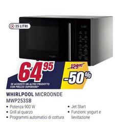 Whirlpool - Microonde MWP253SB
