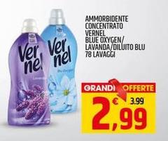 Vernel - Ammorbidente Concentrato Blue Oxygen