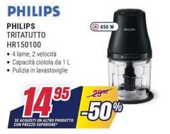 Philips - Tritatutto Hr150100