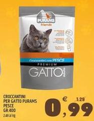 Purams - Croccantini Per Gatto  Pesce