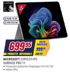 Microsoft - CoPilot+Pc Surface Pro 11