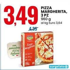 Pizza Margherita, 3 Pz