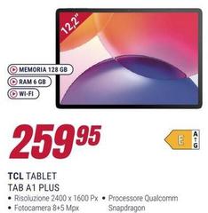 TCL - Tablet Tab A 1 Plus