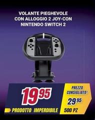 Nintendo - Volante Pieghevole Con Alloggio 2 Joy-con