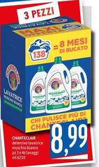 Chanteclair - Detersivo Lavatrice Muschio Bianco