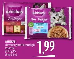 Whiskas - Alimento Gatto Pure Deligh