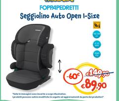 Foppapedretti - Seggiolino Auto Open I-Size