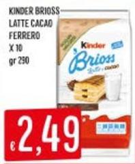 Ferrero - Kinder Brioss Latte Cacao