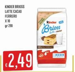 Ferrero - Kinder Brioss Latte Cacao