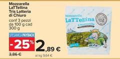 Latteria sociale di chiuro - Mozzarella Lattelina Tris