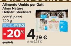 Almo Nature - Alimento Umido Per Gatti  Holistic Sterilised