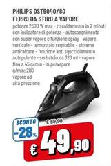 Philips - DST5040/80 Ferro Da Stiro A Vapore