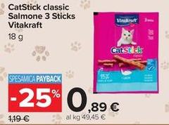Vitakraft - CatStick Classic Salmone 3 Sticks