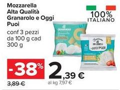Granarolo - Mozzarella Alta Qualità  E Oggi Puoi