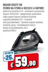 Braun - Ferro Da Stiro A Secco E A Vapore