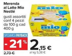 Nestlè - Merenda Al Latte Mio