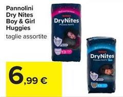 Huggies - Pannolini Dry Nites Boy & Girl