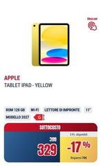 Apple - Yellow