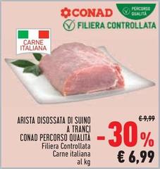 Conad - Arista Disossata Di Suino A Tranci Percorso Qualita