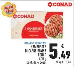 Bassi - Hamburger Di Carne Bovina