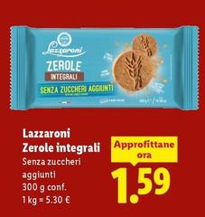 Lazzaroni - Zerole Integrali