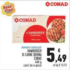 Bassi - Hamburger Di Carne Bovina