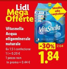 Vitasnella - Acqua Oligominerale Naturale