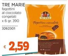 Tre Marie - Fagottini Al Cioccolato Congelati