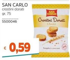 San Carlo - Crostini Dorati
