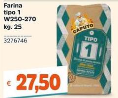 Caputo - Farina Tipo 1 W250-270