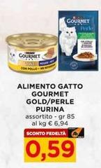 Gourmet Purina - Alimento Gatto Gold