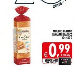 Mulino Bianco - Pancarrè Classico