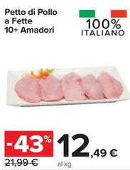 Amadori - Petto Di Pollo A Fette