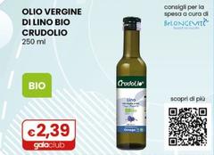 Crudolio - Olio Vergine Di Lino Bio 250 Ml