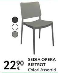 Sedia Opera Bistrot