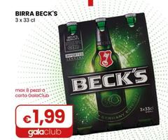 Becks - Birra 3 X 33 Cl