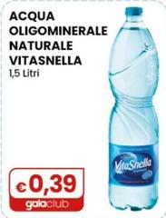 Vitasnella - Acqua Oligominerale Naturale 1,5 Litri