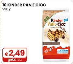 Kinder - 10 Pan E Cioc 290 G