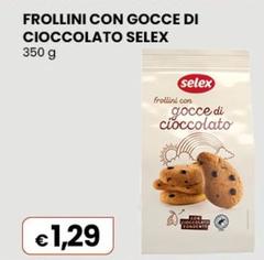 Selex - Frollini Con Gocce Di Cioccolato 350 G