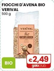 Verival - Fiocchi D'Avena Bio 500 G