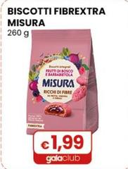 Misura - Biscotti Fibrextra 260 G
