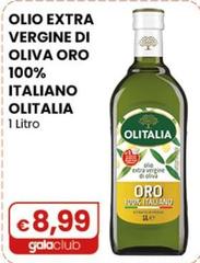 Olitalia - Olio Extra Vergine Di Oliva Oro 100% Italiano 1 Litro